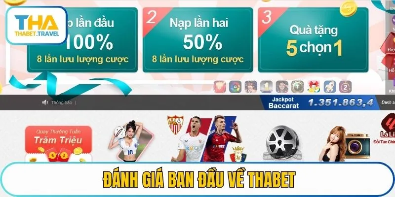 Đánh giá ban đầu về THABET